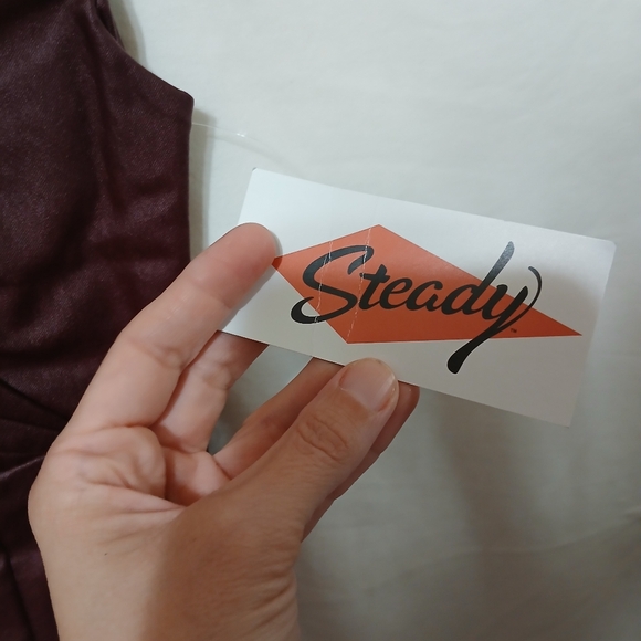 NWT STEADY VEGAN LEATHER DRESS BODYCON SZ SMALL - Picture 5 of 5